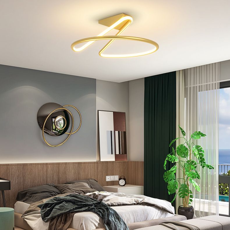 Semplicità Plafoniere da incasso a soffitto Illuminazione a soffitto a LED per sala da pranzo