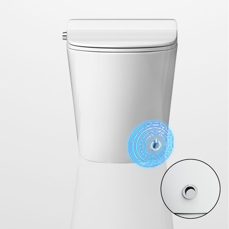 Modern Siphon Jet Toilet Concealed Tank Flush Toilet with Toilet Seat