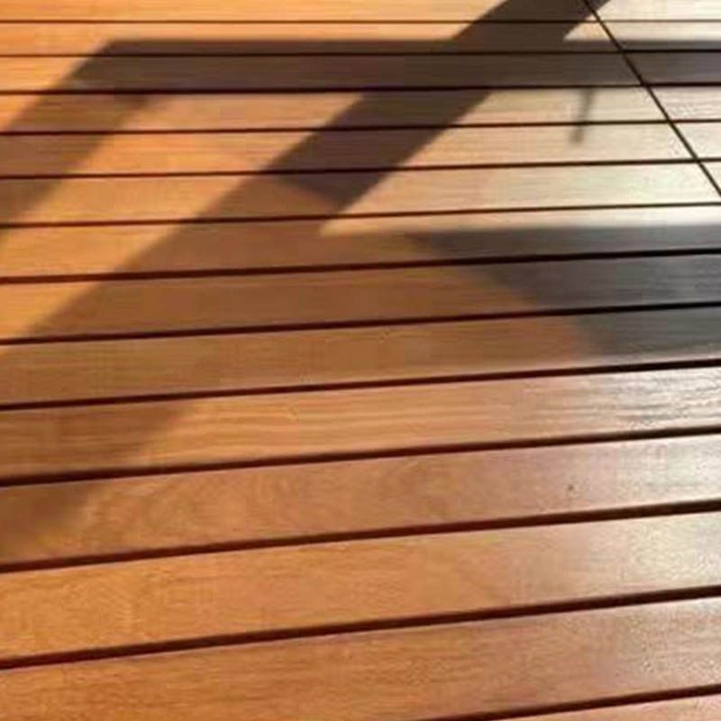 Basic Wood Flooring Tiles Interlocking Outdoor Patio Flooring Tiles