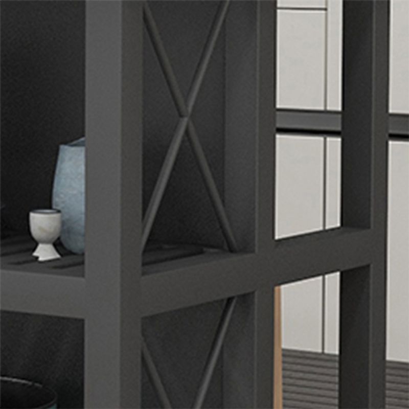 Modern Style Rolling Kitchen Cart Marble Kitchen Island Cart with Open Storage