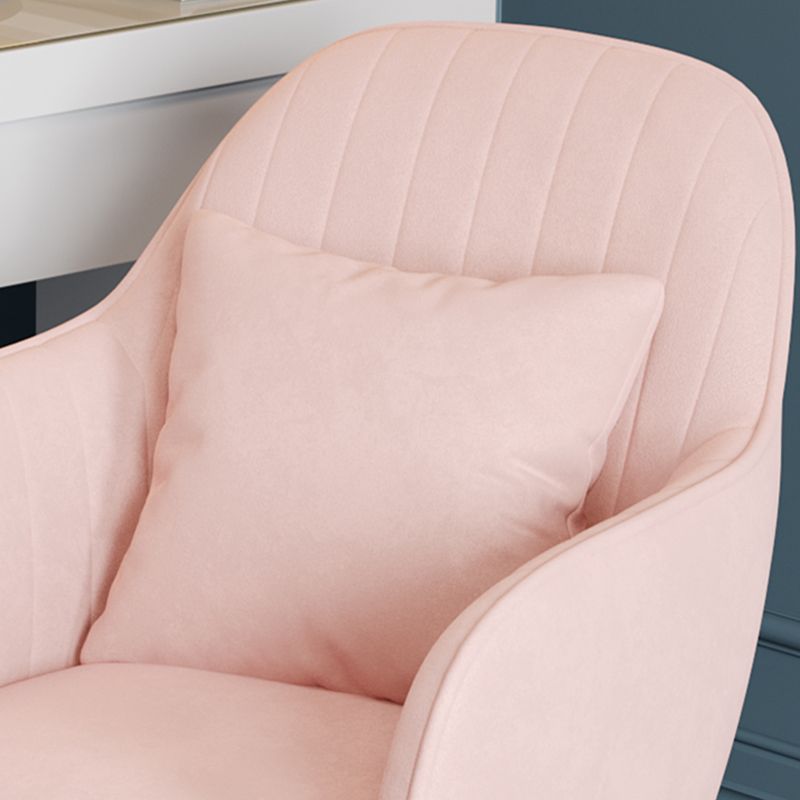 Sillón tapizado de terciopelo para comedor, sillón con respaldo sólido y patas de metal