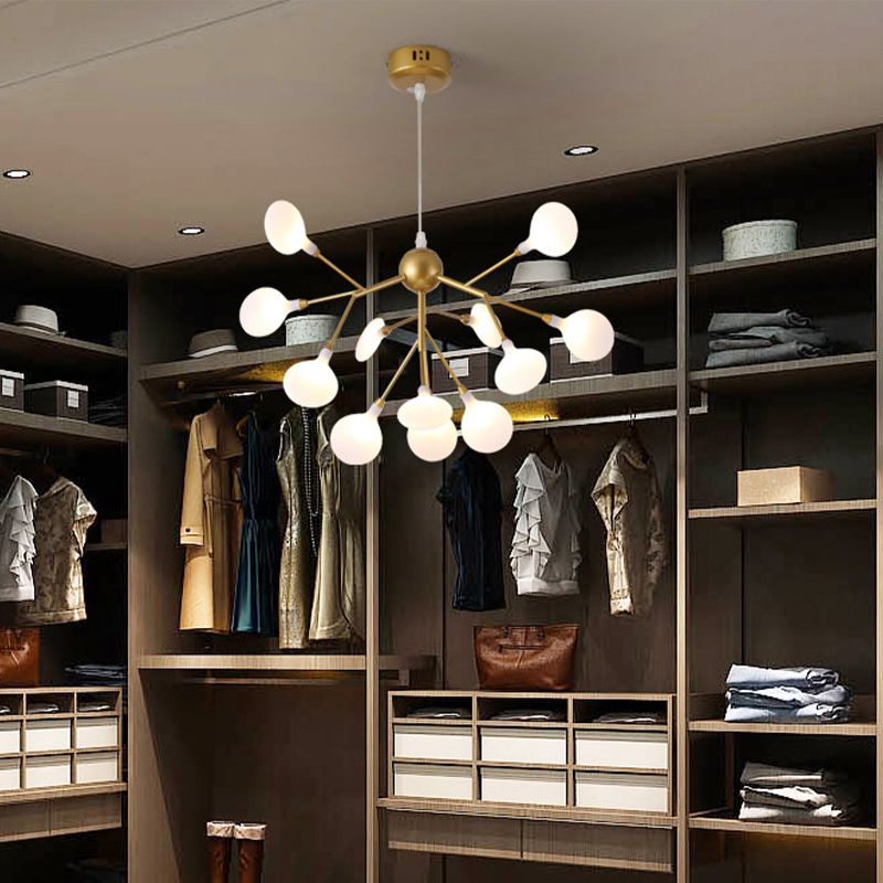 Lampada il lampadario a lucciole per lampadario minimalista Led Suspension Acrilic Suspension per negozio di abbigliamento