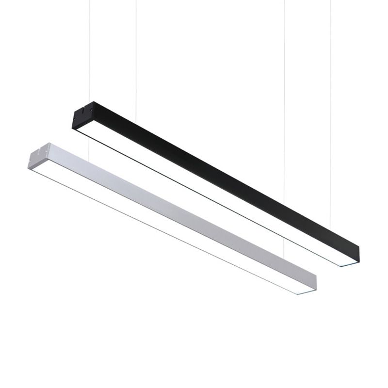 Bar en acrylique en forme de lampe suspendue simplicité Suspension LED PENDANT POUR BUREAU