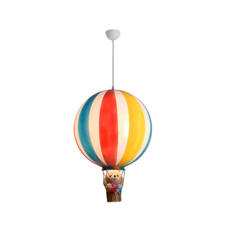 Hot Air Balloon Pendant Lighting 1-Light Kindergarten Ceiling Lamp(without doll)