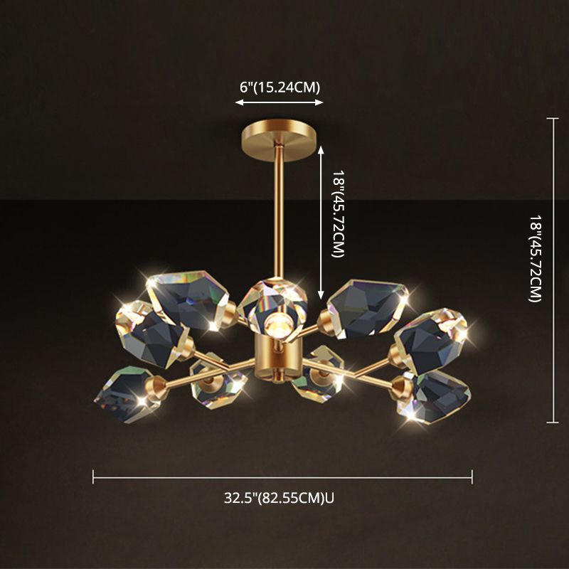 Spray Pendant Lighting Fixtures Modern Crystal Pendant Lights