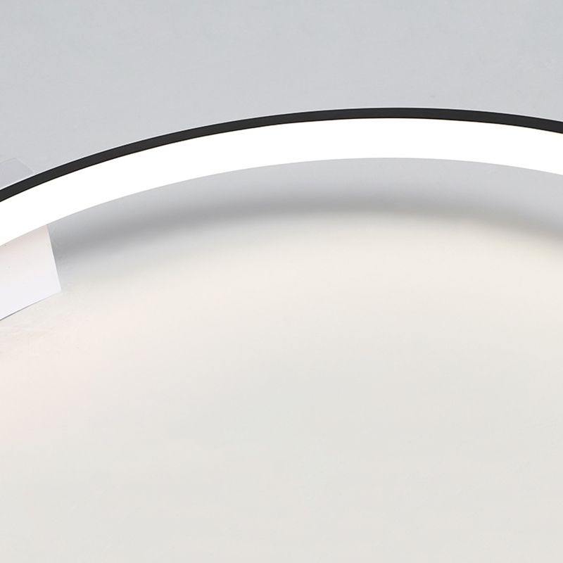 Arch-ronde Mount Light Fixtures Metal Modern Simplicity Flush Ceiling Light Fixtures for Bedroom