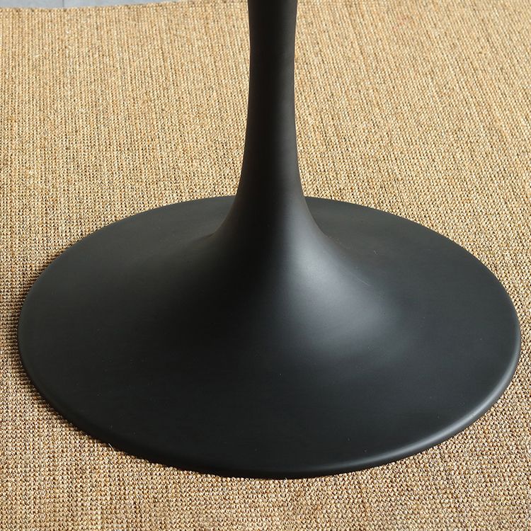 Mesa de comedor de madera sólida redonda Simplicidad de tulipán de tulipán para comedor para comedor