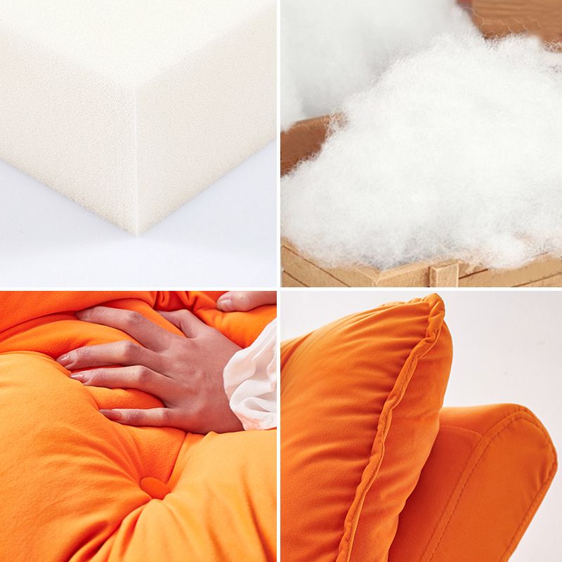 Modern Upholstered Rocking Chair Lounge Leisure Lazy Sofa Chair