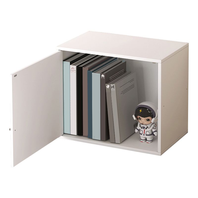 Wood Bookcase Scandinavian Bookshelf, 13.78" L x 9.45" W x 13.78" H