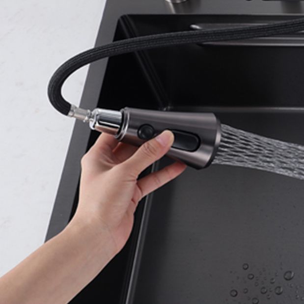 Modern Style Kitchen Sink Noise-cancelling Design Kitchen Double Sink