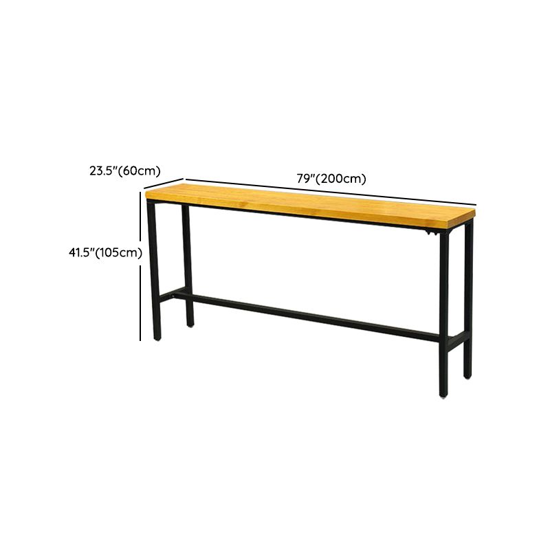 Modern Style Wood 1/2/5/9 Pieces Bar Table Set Rectangle Bar Table for Home