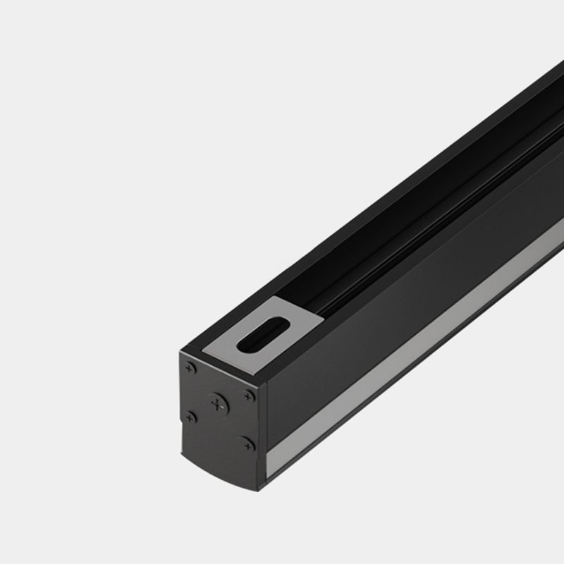 Lineare Form Metallwand Licht moderne ein Lichtwandleuchte in Schwarz