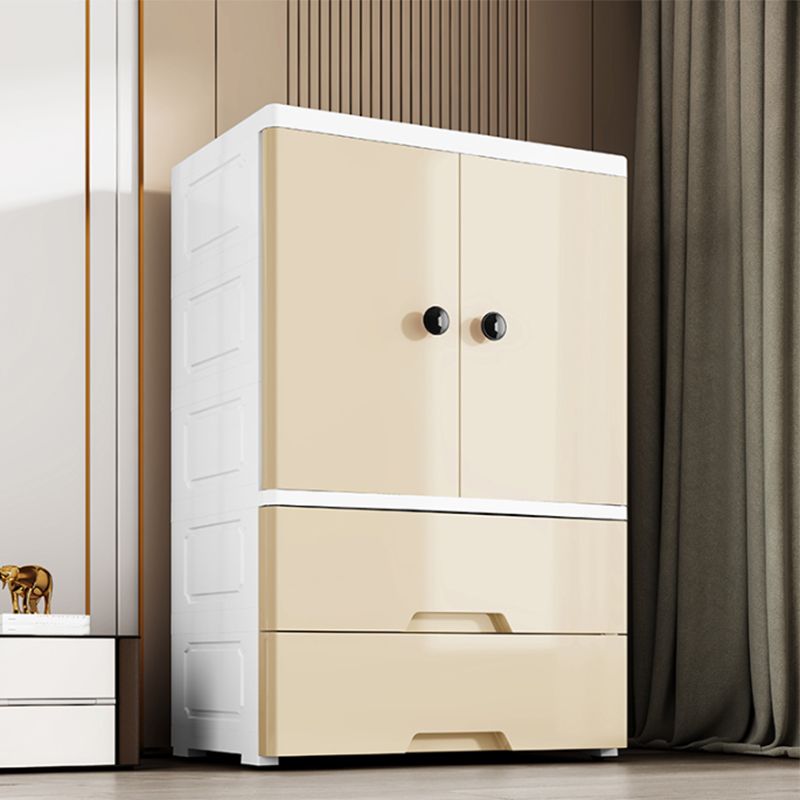 Rectangular Plastic Storage Cabinet Teen Style Bedroom Wardrobe