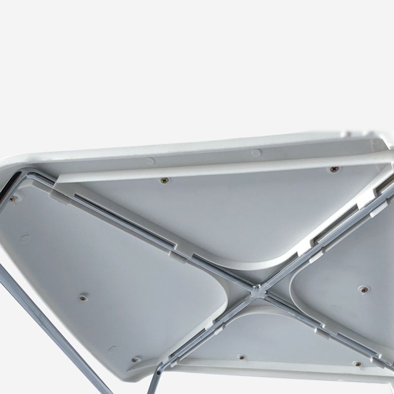 Armless Home Office Chair Modern Mid Back Working Chair with No Wheels