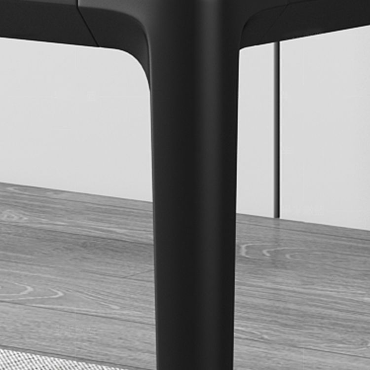 Rectangle Shape Dining Table Industrial Sintered Stone Table with 4 Legs