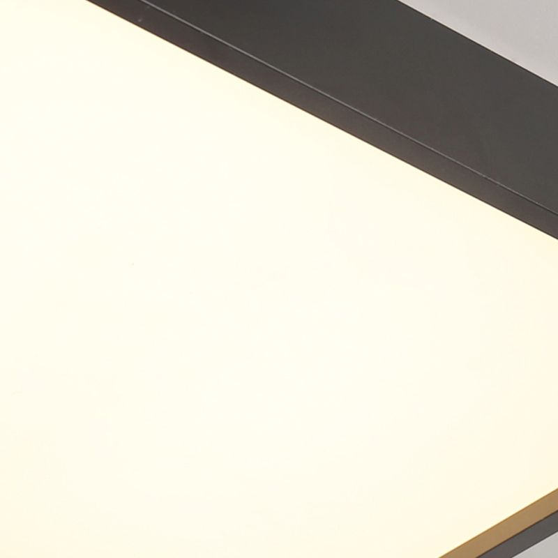 Contemporary Flush Mount Ceiling Lighting Fixture Geometry Shape LED Ceiling Light