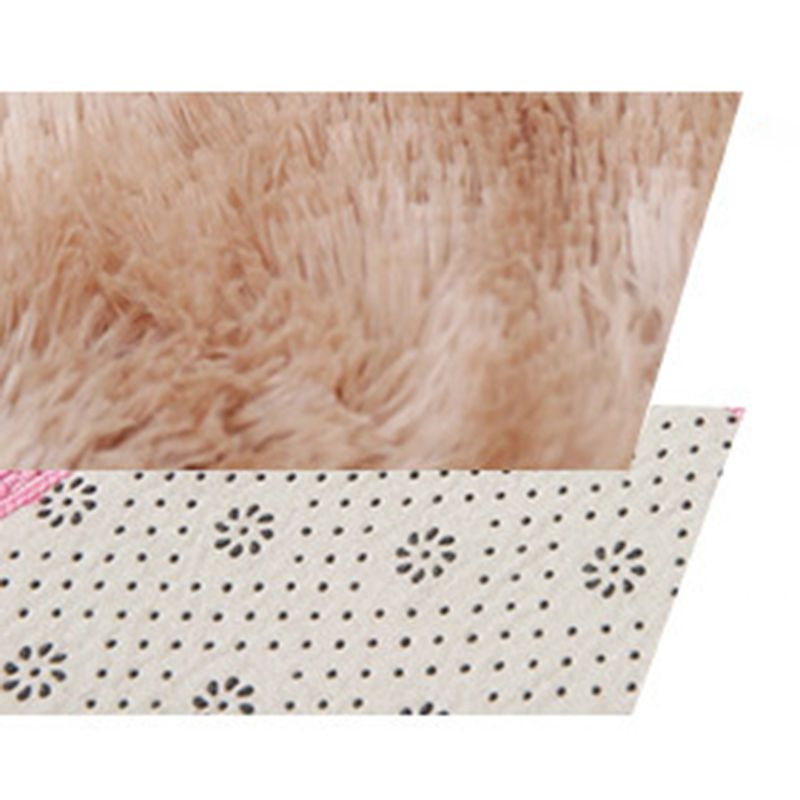 Multicolored Trendy Tie-dyed Area Rug Natural Soft Shag Indoor Rug Polyester Non-Slip Backing Carpet for Living Room