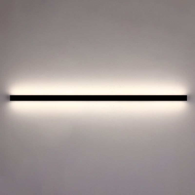 Lámpara de pared lineal de estilo moderno 1 accesorios de iluminación de pared de luz