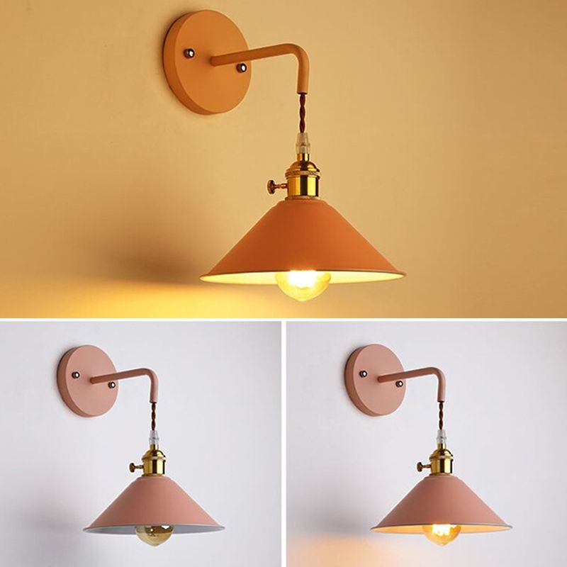 Modern Wall Lamp Household Colorful Metal Wall Mount Lighting for Sitting Room
