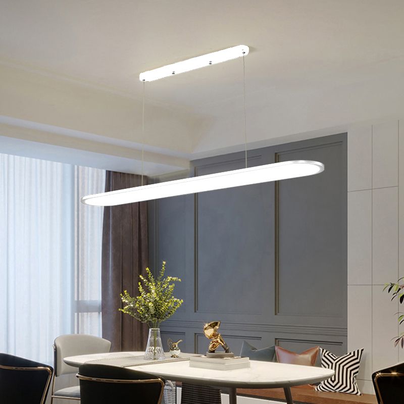 Noordse moderne LED Island Licht metalen hanglamp Lichtarmatuur voor eetkamer