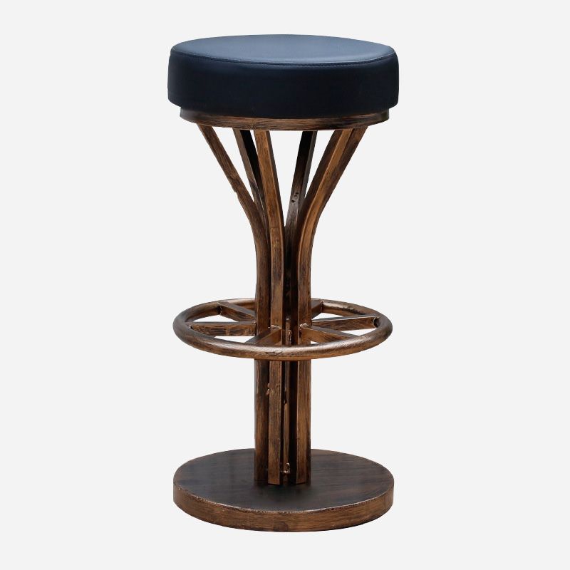 Contemporary Stainless Steel Counter Height Stools Backless Stool