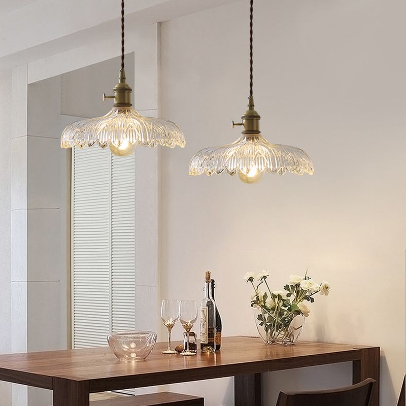 Glass de style moderne suspension d'éclairage de pendentif créatif