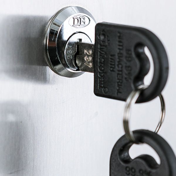 Metal Storage Cabinet for Bathroom Modern Cabinet with Hinged Doors