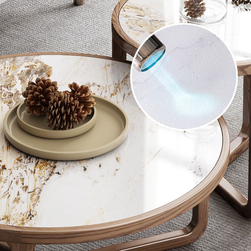 Modern Slate Coffee Table No Distressing Round Coffee Table Set