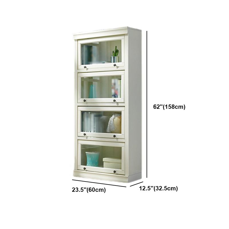 Libreria per barrister in legno in stile moderno libreria chiusa con porte per home office