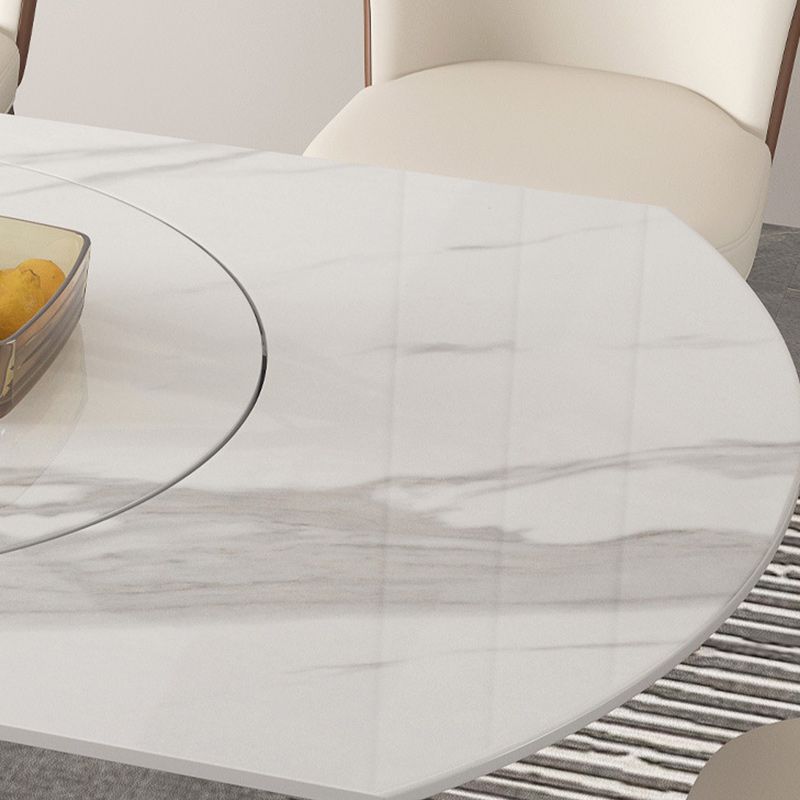 Modern 1/3/4//5/7/9 Pieces Dining Set Sintered Stone Dining Table Set for Home