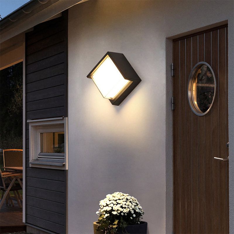 Minimalist Washer Wall Sconce Lighting Modern Wall Lighting Fixtures