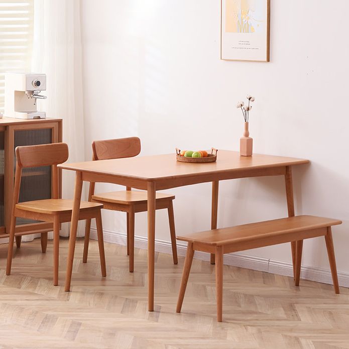 Modern Style Solid Wood Furniture 4-foot Dining Site Table for Dining Room
