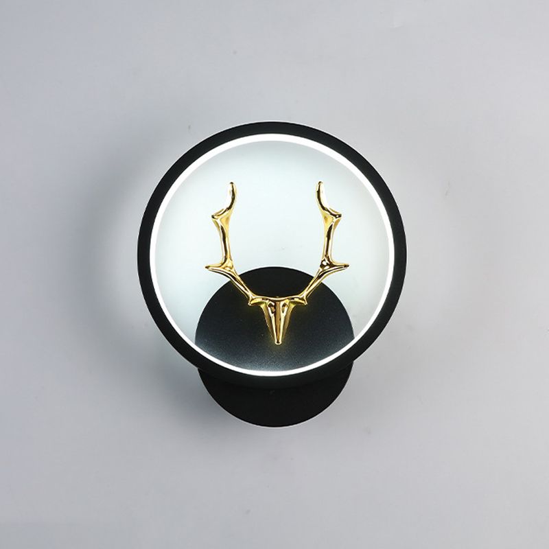 Luz de pared de la sala de estar Minimalismo moderno LED de montaje de pared de asta LED