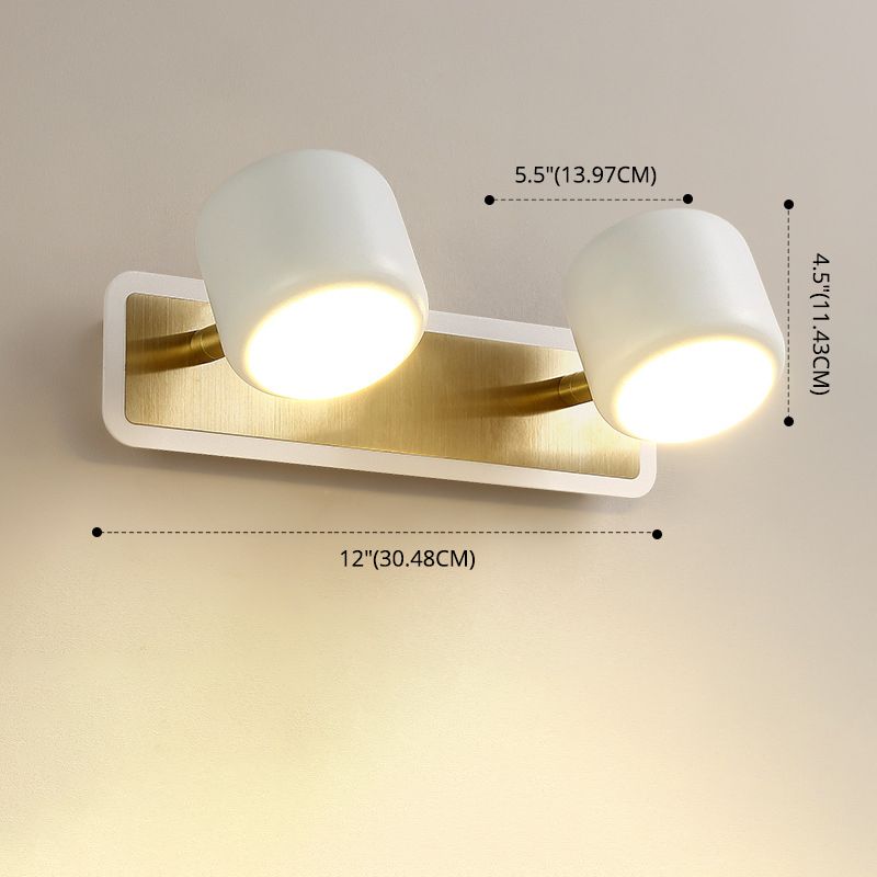 Nordic Simple Bad Waschtischleuchte Metall bewaffnete LED Waschtischlampe für Make -up