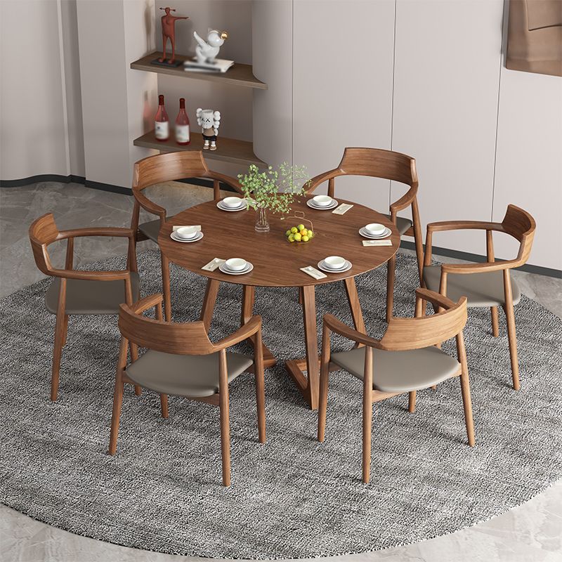 Modern 1/2/4/7 Pieces Dining Set Solid Wood Dining Furniture Set /Separate Items