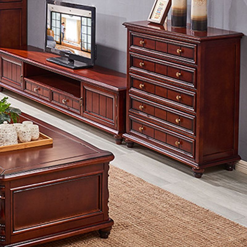 Glam Dresser Solid Wood Storage Chest Dresser with 3/4/5 Drawers