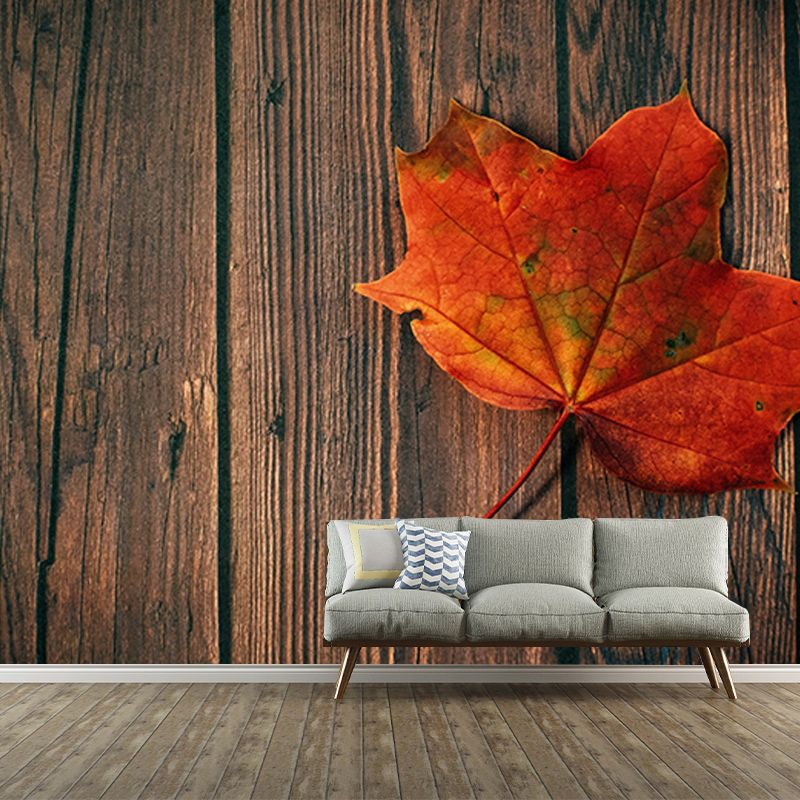 Photography Stain Resistant Mural Wallpaper Grain Living Room Wall Mural