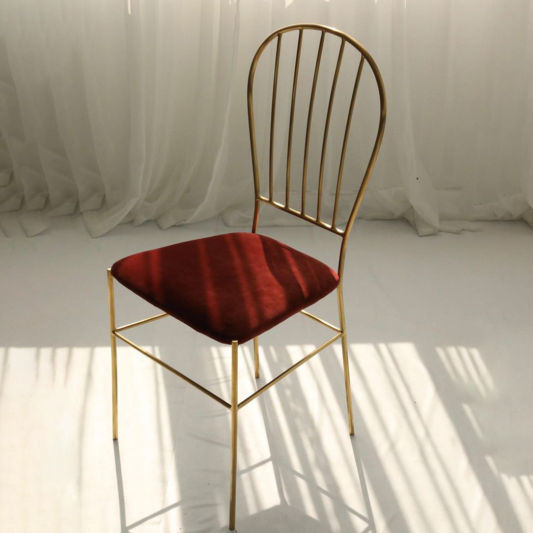 Kitchen Dining Chairs Upholstered Dining Chairs with Metal Legs