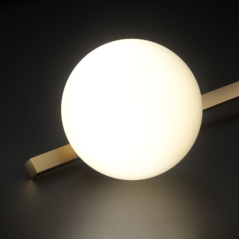 Glob kroonluchter verlichtingsarmaturen Designer Style Multi-Head Suspension Light met witte schaduw