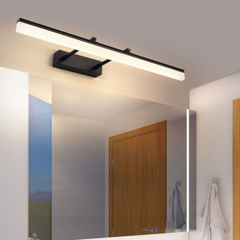 Lineare Wandleuchte minimalistische Metall -LED -Wandleuchte mit Metall -LED -LED -Leuchte