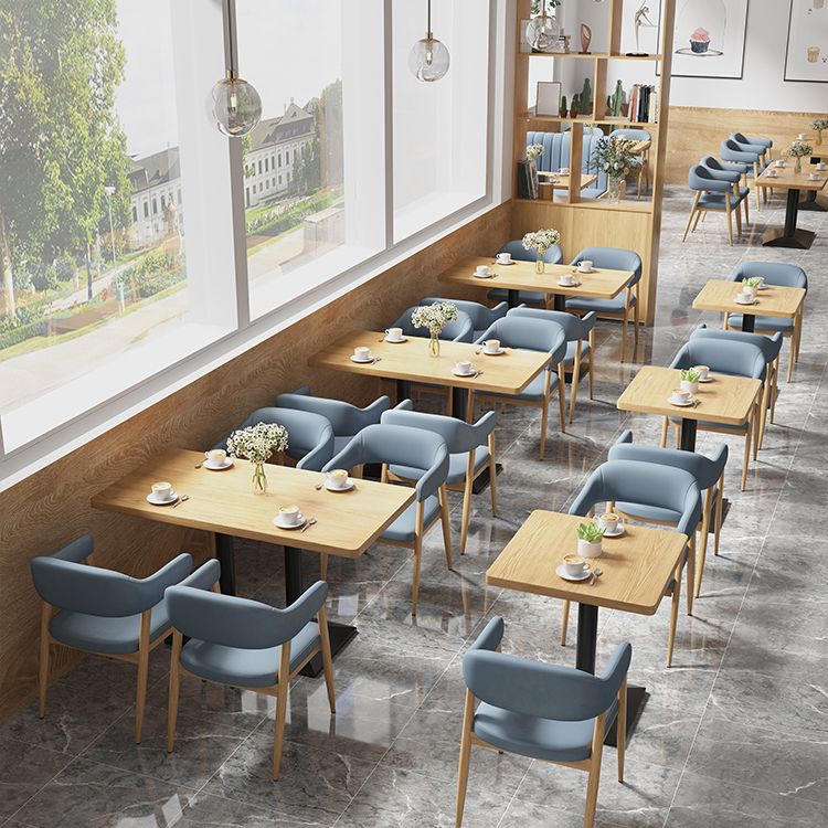 Industrial Style Dining Room Collection MDF Dining Site Table for Dining Room