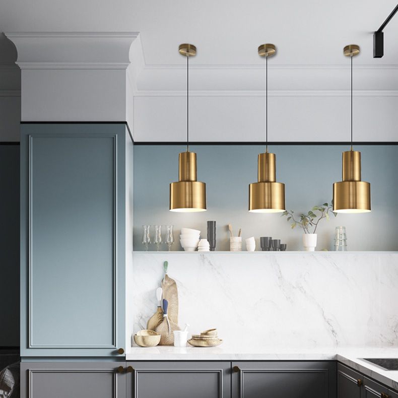 Postmodern Swing Arm Wall Sconce Metallic Wall Mounted Lighting for Coffee Shop