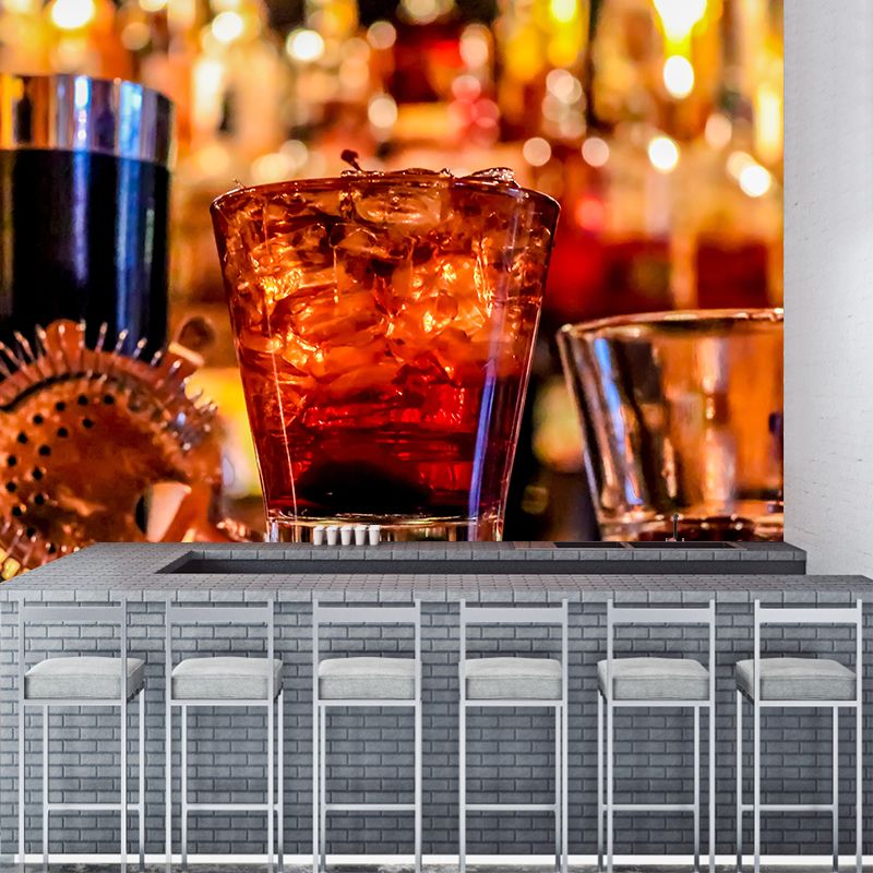 Wine Mural Wallpaper Wine Pub Wall Decor Moisture Resistant, Optional Size