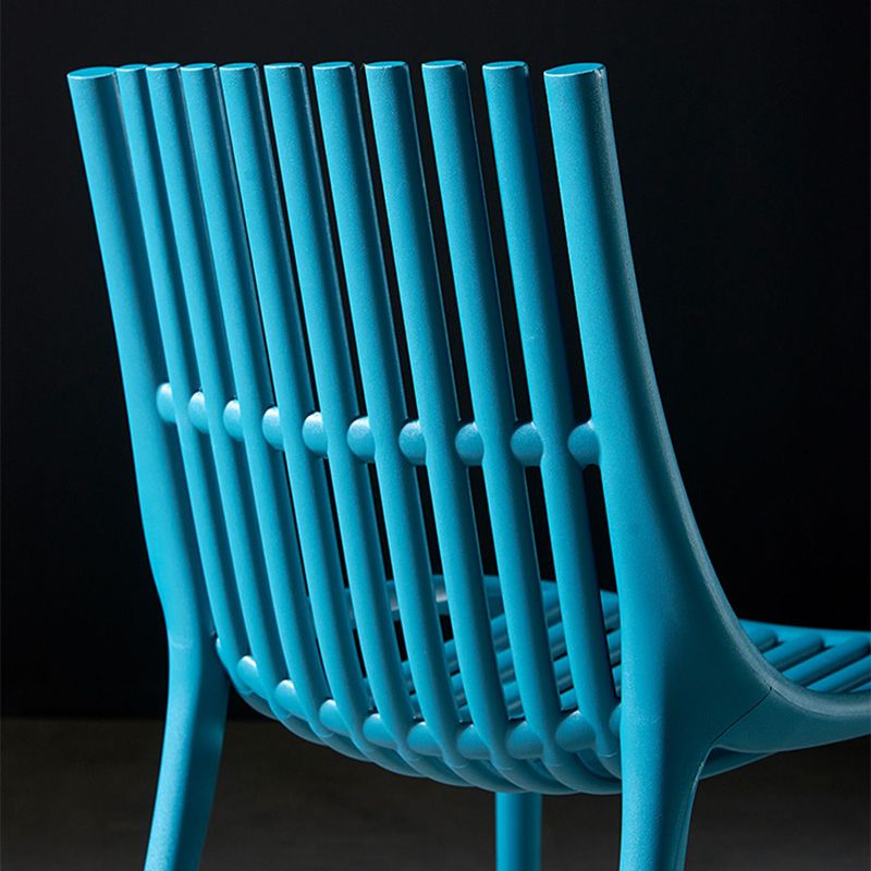 Modern Indoor-Outdoor Chair Plastic Stacking Outdoors Dining Chairs