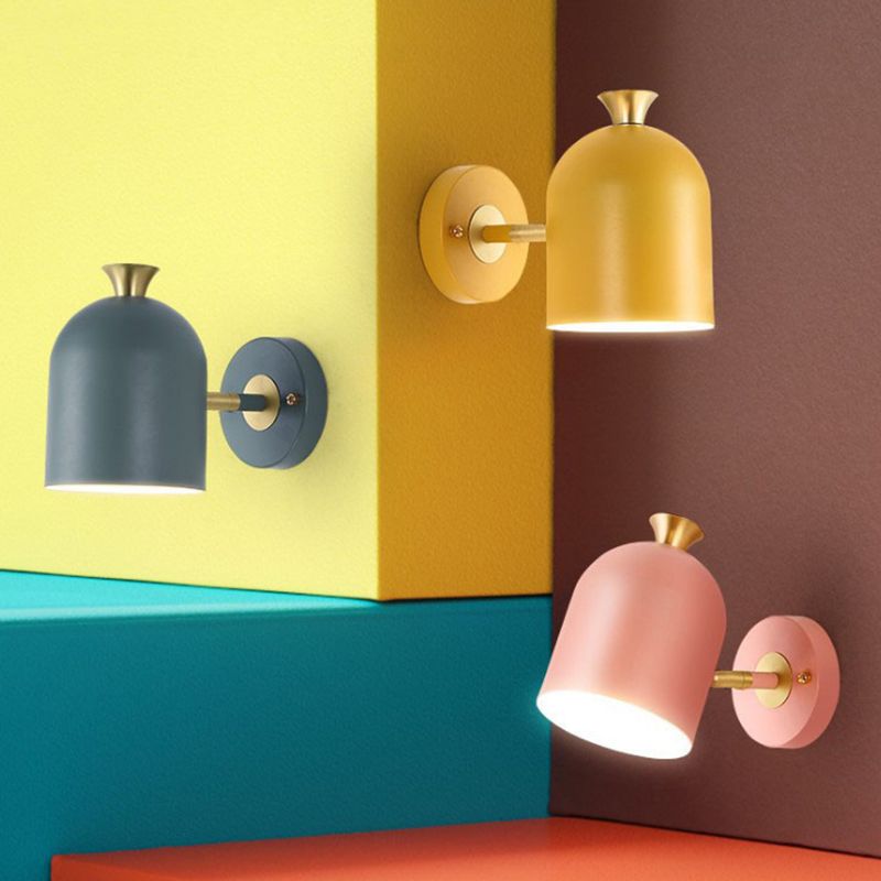 Geometric Shape Wall Light Fixture Metal Modern Style Wall Lamp for Dining Room