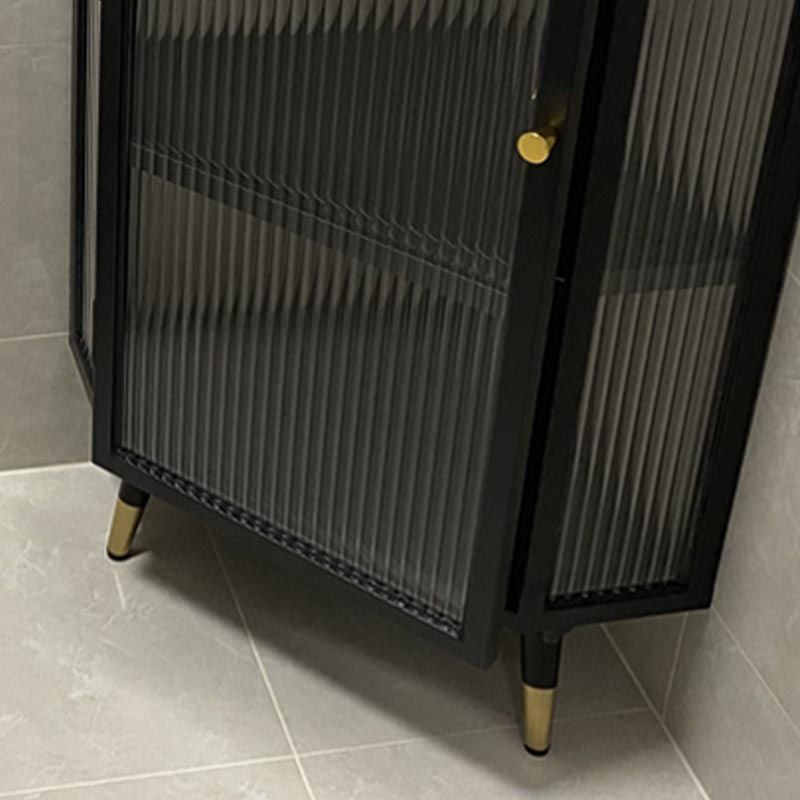 Metal Floor Wine Bottle Rack Modern Bottle Wine Rack with Shelf