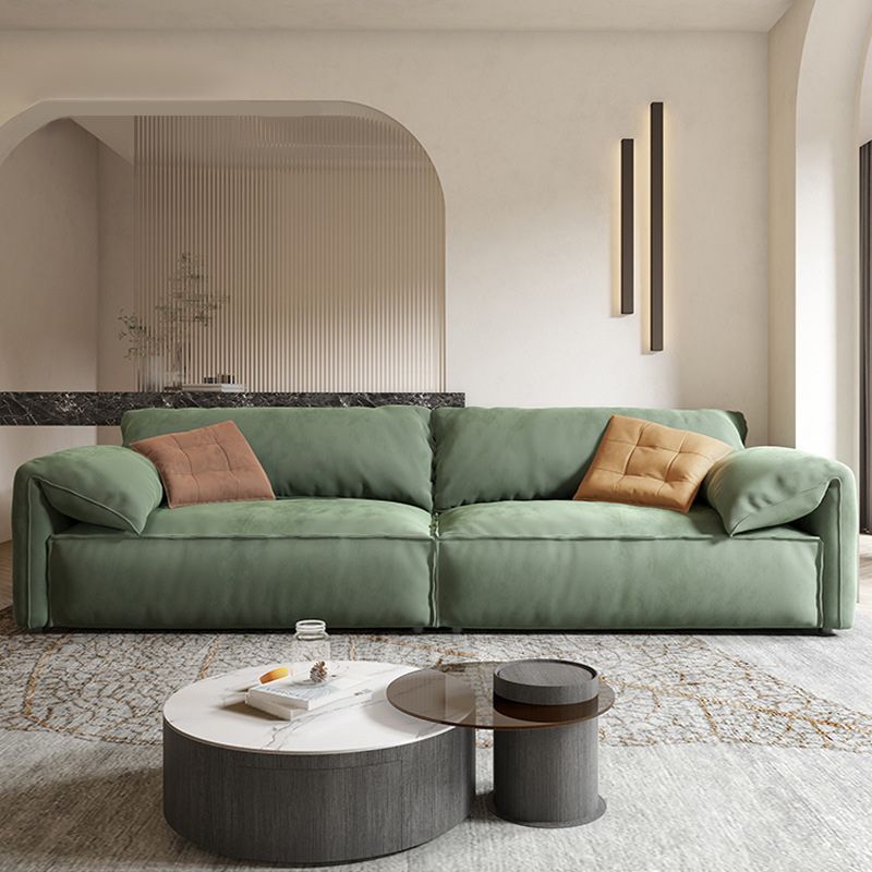Coussin de remplissage en bas salon standard vert contemporain siège