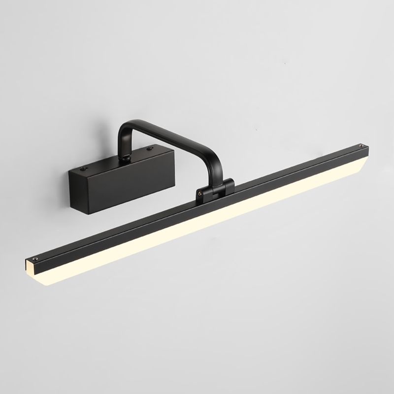 1 lichte lineaire wandwandcontract Moderne stijl metalen wandverlichting voor doucheruimte