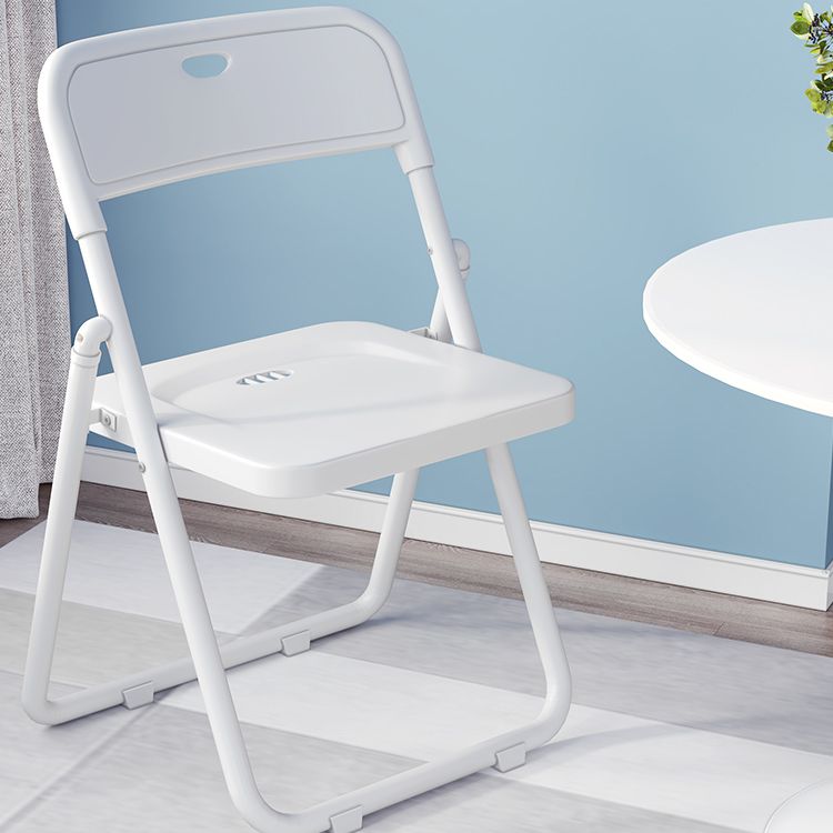 El metal contemporáneo que cena las sillas se dirige la parte posterior abierta plegable que cena la silla lateral