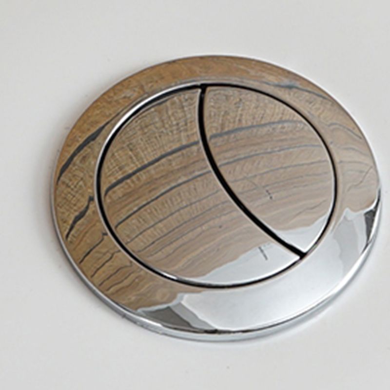 Contemporary Floor Mount Flush Toilet White Urine Toilet for Bathroom